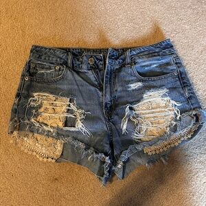 American Eagle Hi Rise Shorts
